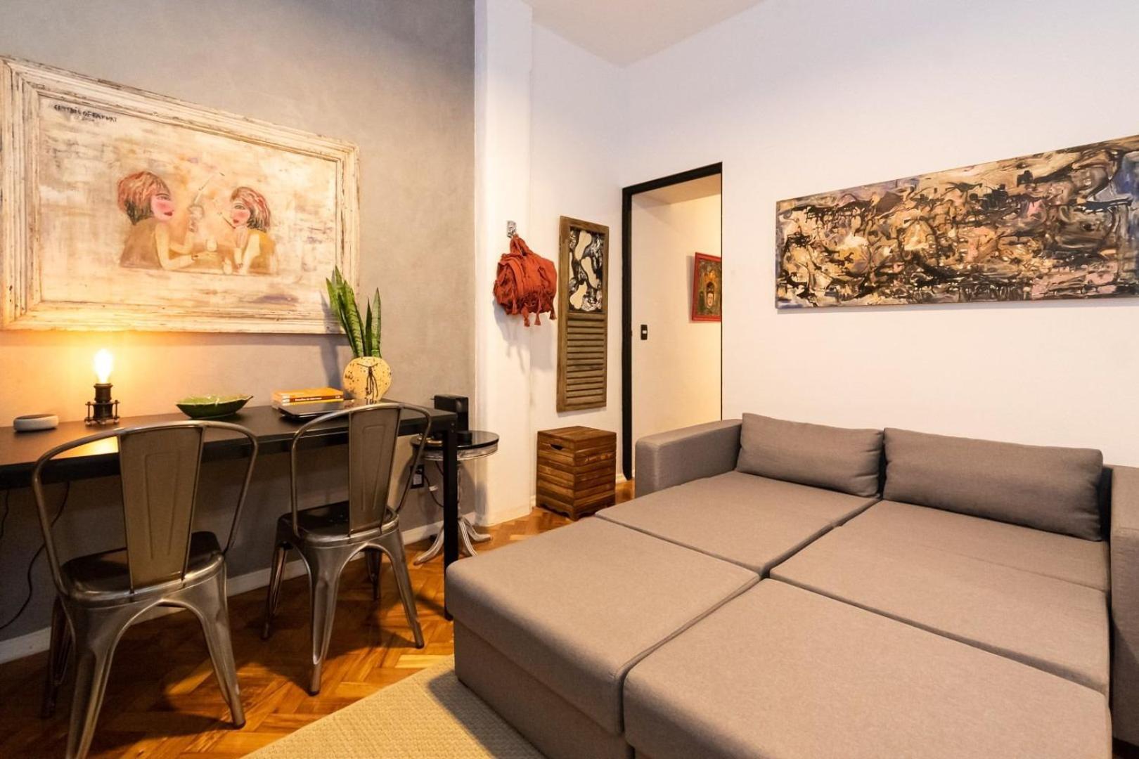 Artistico Qto&Sala A 350M Da Praia | Jg 42/701 Apartment Rio de Janeiro Ngoại thất bức ảnh