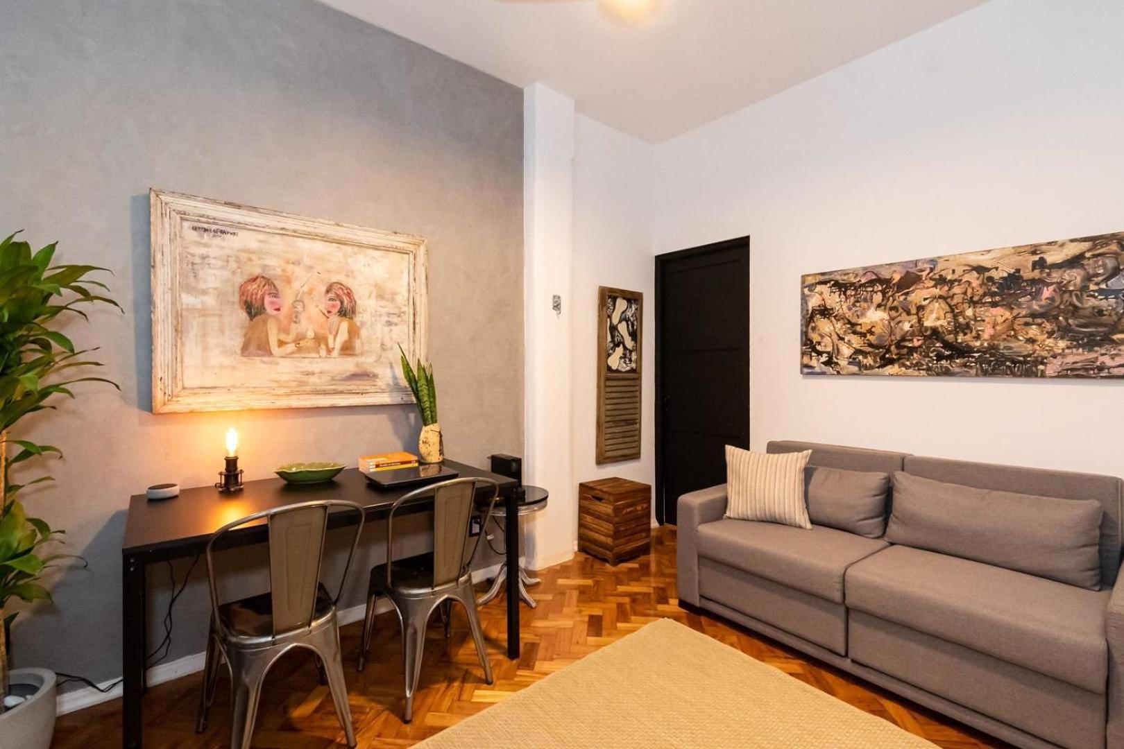 Artistico Qto&Sala A 350M Da Praia | Jg 42/701 Apartment Rio de Janeiro Ngoại thất bức ảnh